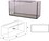 AKWARIUM PROSTE 200L WYM.100X40X50CM (8MM) CZARNE (200L)