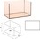 AKWARIUM PROSTE 45L WYM.50X30X30CM (4MM) CZARNE (45L)