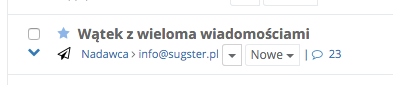 Wątki jak w Gmailu
