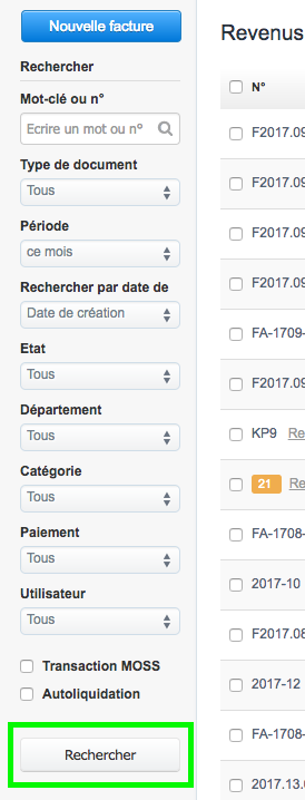 module de recherche